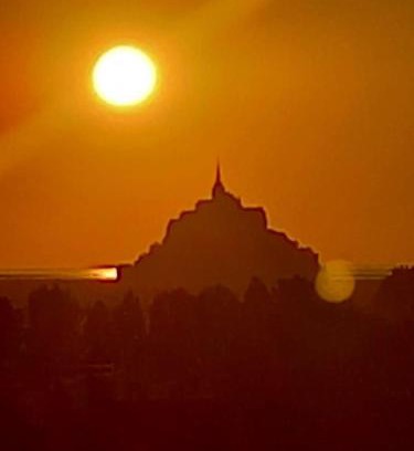Huisnes-sur-Mer Casa | Maison 8 personnes vue sur le Mont Saint Michel
