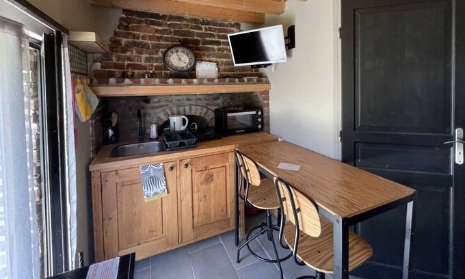 Saint-Ouen-sous-Bailly Cabaña | Maison du Bonheur `` Petit Four ''