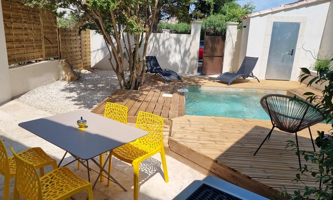Saint-Etienne-du-Gres Apartamento | Maisonnette Independante Avec Piscine Privée