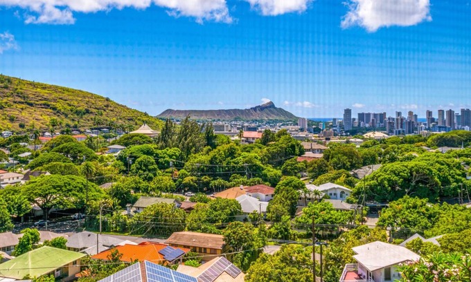 Manoa Casa | 2HAB con vistas de cabeza de diamante y lanai