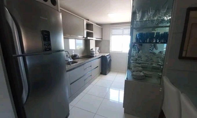 Vila Nova Apartamento | Maravilhoso Apartamento Vista Para o mar em Imbituba.tem Piscina, Churrasqueira