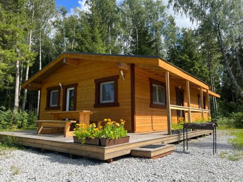 Laane-Nigula Parish Apartamento | Marika Puhkeküla - Metsanurga Puhkemaja "Barrel Sauna included"