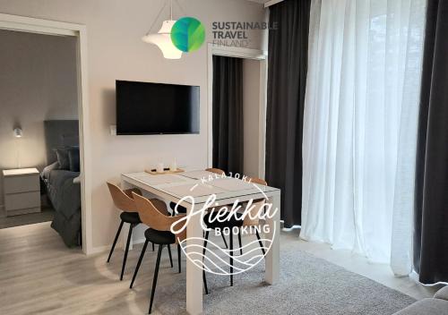 Kalajoki Apartamento | Marina Chalets RANGE by Hiekka Booking - sisältää liinavaatteet ja loppusiivouksen