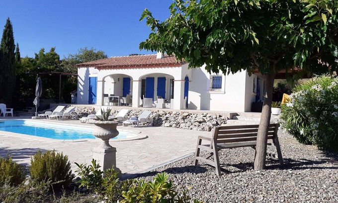 Felines-Minervois Villa | Villa en Félines cerca de Spa y Viñedos