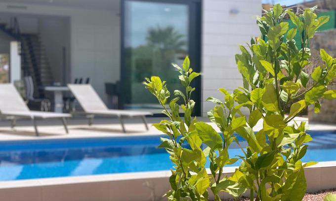 Lo Rufete Villa | Modern 4 Bed Villa with Pool at Las Colinas LC1