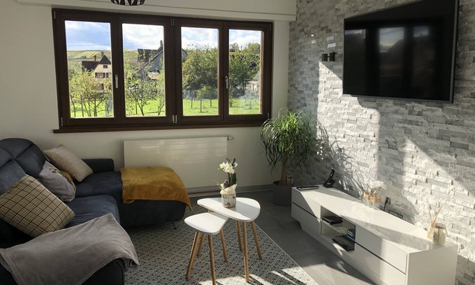 Hunawihr Apartamento | Apartamento moderno y acogedor en el corazón de la viña.
