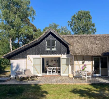 Rrvig Casa | Modern Farmhouse With Thatched Roof In Rørvig