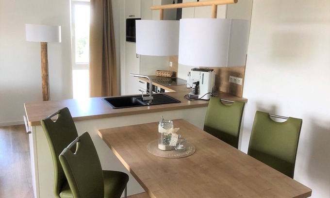 Schillig Apartamento | Modern, high-quality vacation apartment, sauna, large balcony, close to the beach