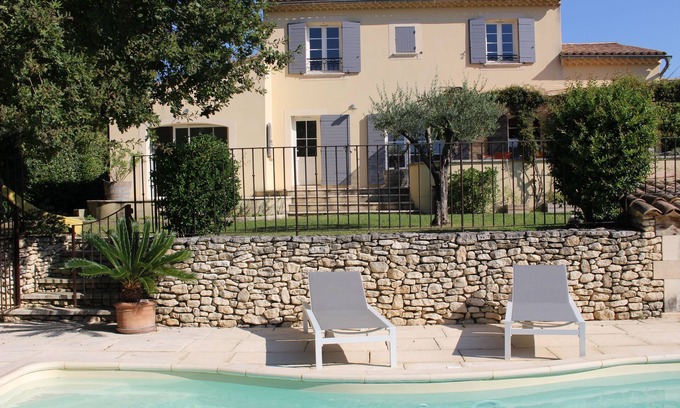 Saint-Paul-Trois-Chateaux Casa | Casa moderna con piscina Drôme provenzal