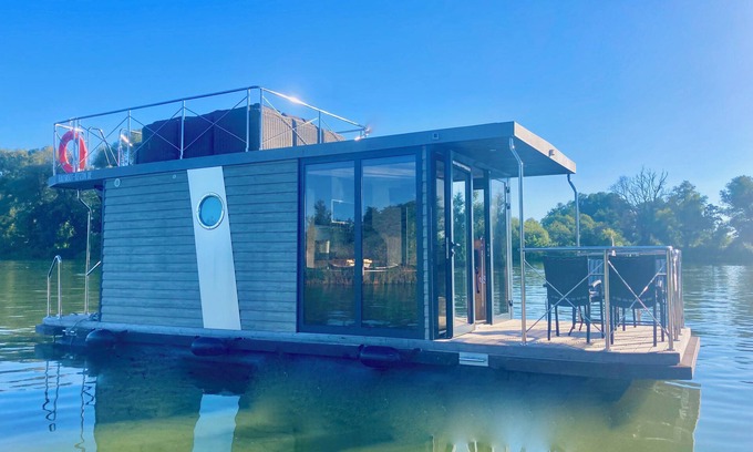Ketzin/Havel Alquiler De Eote | Modern houseboat for up to 5 people on the Havel without a license