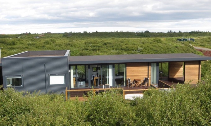 Selfoss Villa | Villa moderna de lujo cerca del círculo de oro