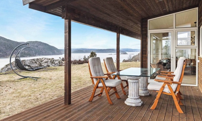 Frogn Cabaña | Modern Sleeps 14 w/ Panoramic Fjord-view, Petsok