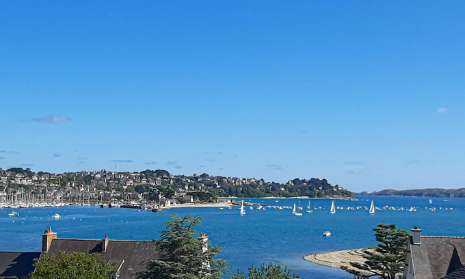 Louannec Casa | Villa con hermosas vistas al mar, en el puerto de Perros-Guirec y la isla Tomé