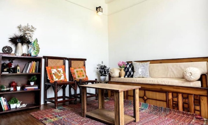 Kandaghat Apartamento | Mohija Homestay: Cozy Family Suite I 1BHK I Kitchen I Open Terrace