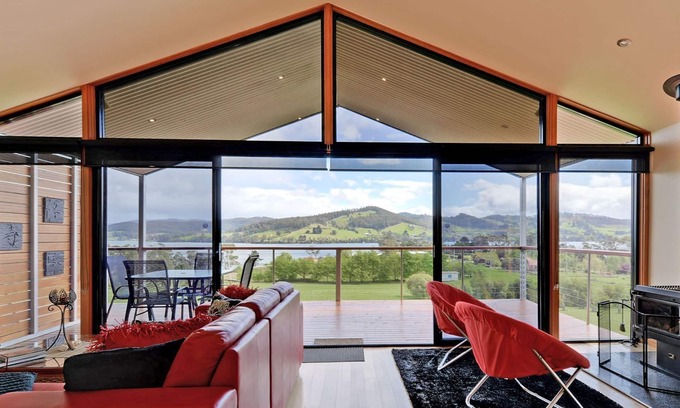 Gardners Bay Villa | Moon River - vistas panorámicas de agua