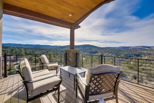 Lynx Mountain View Estates Casa | Mtn-View Gem with Game Room and Fire Pit in Prescott!