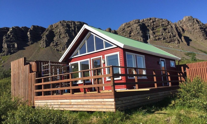 Borgarnes Cabina | Múlakot 1 - Acogedora cabaña de campo con sauna y vistas increíbles