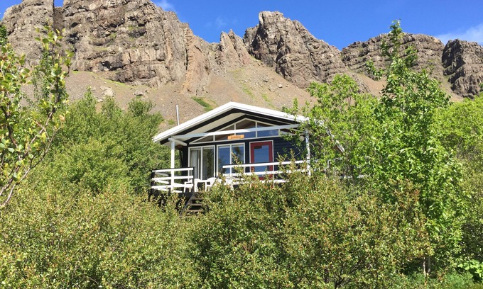 Borgarnes Cabina | Múlakot 5 - Acogedora cabaña, contempla las increíbles vistas desde el porche