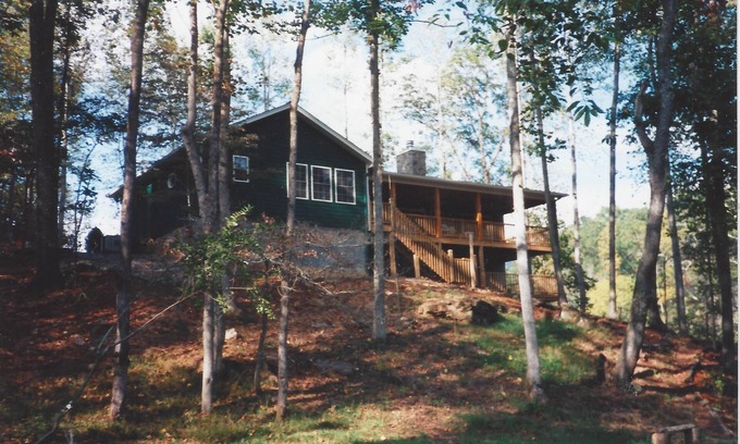 Otto Cabina | Franklin Area Stunning Creek cabina delantera con vista para 7 personas