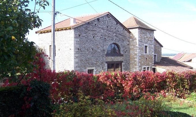 Chissey-les-Macon Casa | ProcheTaizé-4 kms - Casa de carácter en piedras 8Couchages