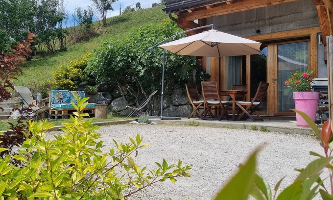 Manigod Apartamento | Apartamento nuevo y cálido en chalet con orientación sur en Manigod
