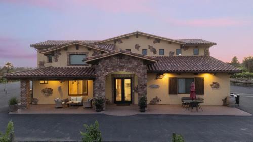 Temecula Casa | New-Build Temecula Villa with King Suite Fireplace Vineyard Views The Villa by AvantStay