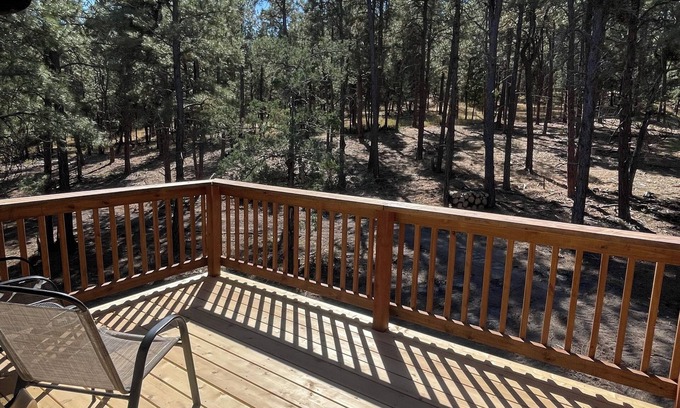 Moorcroft Casa | New Solar Powered Home on Cozy Pine Ridge