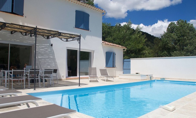 Allemagne-en-Provence Villa | Nueva villa con piscina privada, 10 pers