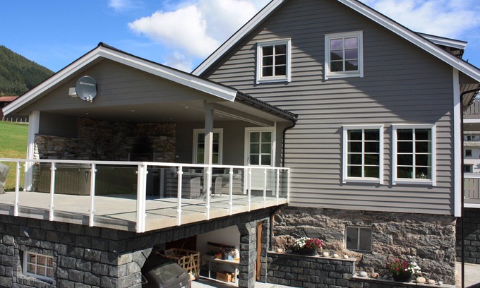 Viksdalen Casa | Casa vacacional, de alto estándar, cerca de Viksdalsvatnet, para 9 personas