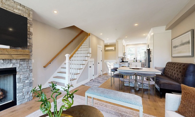 Waterville Valley Casa | Newly built townhouse steps from downtown, tubing, cross country skiing & golf