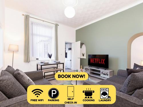 Sunderland Casa | Newly Renovated 3br House Near Hospital & Uni