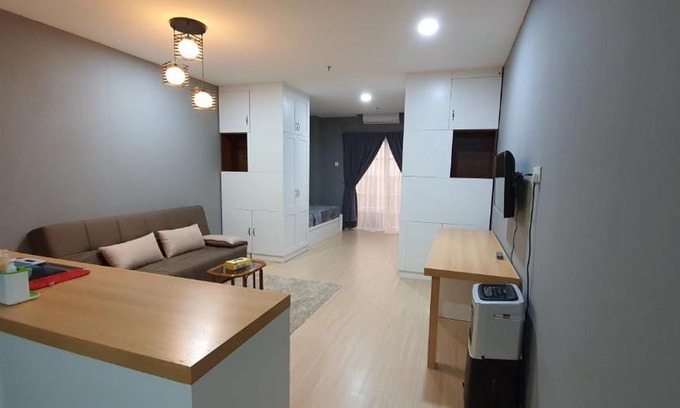 Kampar Apartamento | NICE and COZY studio apartment with gym and pool.