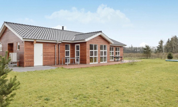 Krejbjerg Casa | Bonita casa en Ejstrupholm con sauna