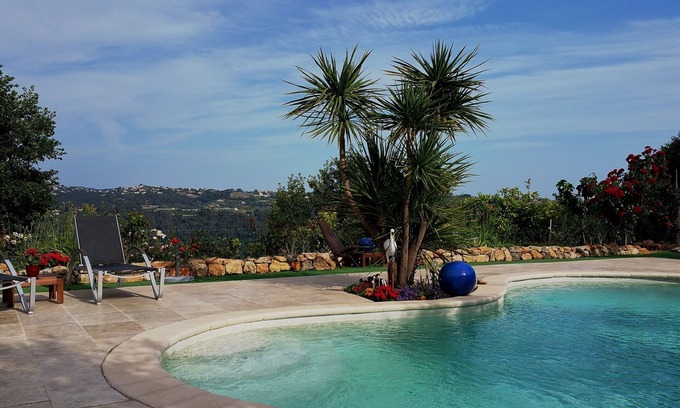 Gattieres Casa | Côte d'Azur villa con piscina, ideal para familias