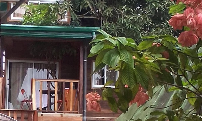 Kribi Cabina | Casa del árbol-Familiar-Baño con ducha-Vista al Jardín