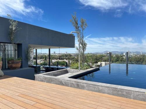 Zapopan Apartamento | Nuevo Departamento con Terraza, Alberca y Gimnasio