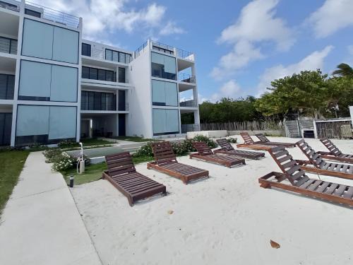 Mahahual Apartamento | Oceanfront 2Bed - 2Bath Paradise Mahahual