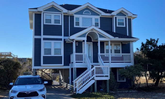 Duck Cabaña | Duck House 170 Yds To Beach, entrada sin llave, ropa de cama, wlk corto a tiendas y playa