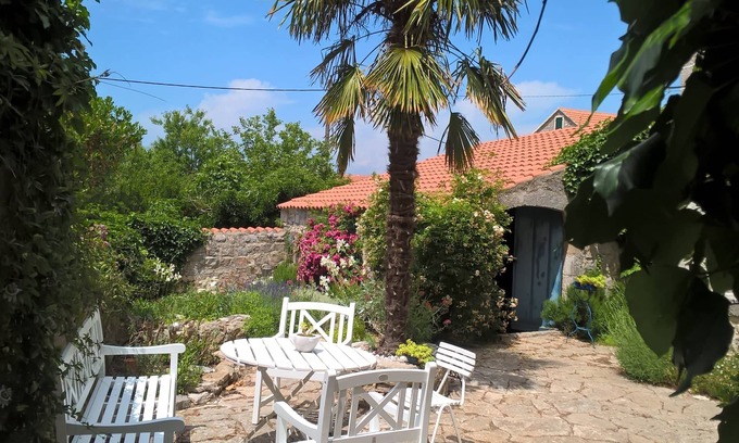 Brusje Cabaña | Casa de piedra con vistas al mar en Croacia, Dalmacia, Insel Hvar