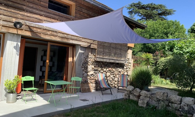 Saint-Romans Casa | On the road to the 63 bicycle route! And at the foot of the vercors