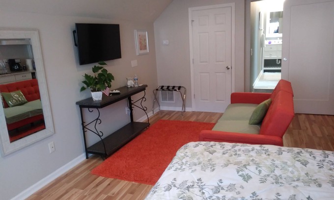 Mount Pleasant Apartamento | Una habitación y agradable paseo en la ducha cerca de la playa cerca de la isla