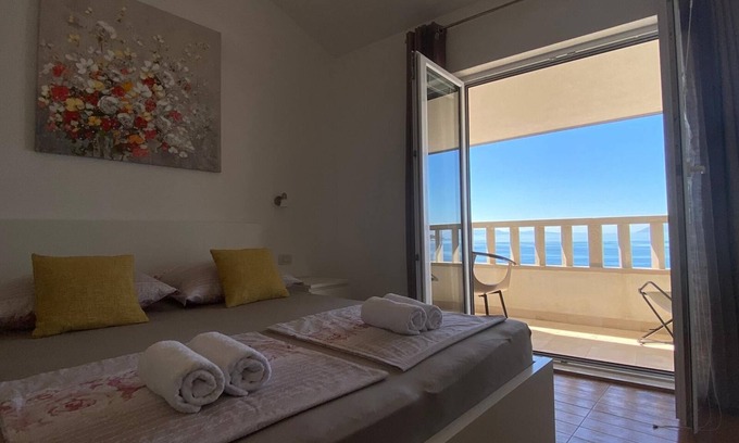 Drasnice Apartamento | Apartamento de una habitación en la playa Drasnice, Makarska (A-22864-a)