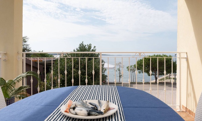 Mandre Apartamento | Apartamento de una habitación en la playa Mandre, Pag (A-4092-c)