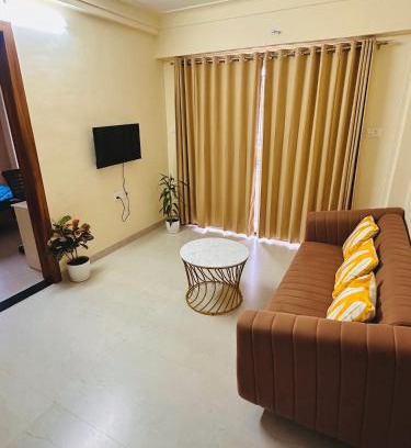 Wakad Apartamento | Owls Retreat 2BHK Modern AC Flat in Wakad Pune