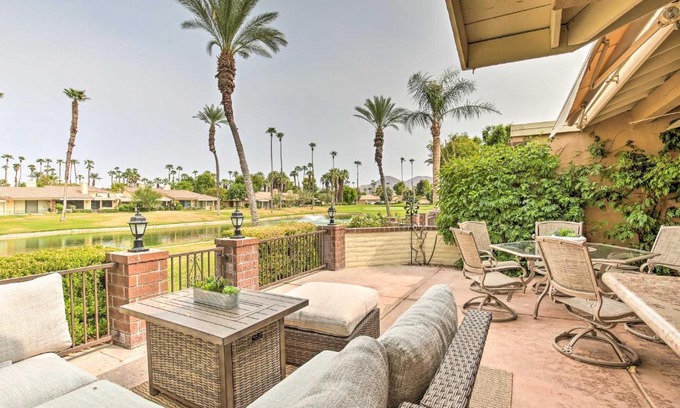 Palm Desert Apartamento | Palm Desert Escape with Patio and Shared Pool!