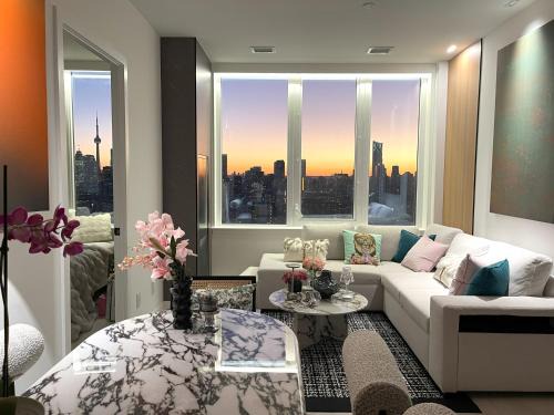Downtown Toronto Apartamento | Panoramic Skyline 2bedrooms Penthouse Suites CN Tower Toronto INFIVILLA