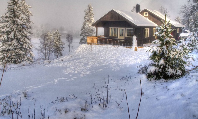 Nissedal Casa | Vista panorámica, moderna, inundada de luz, sauna, WiFi