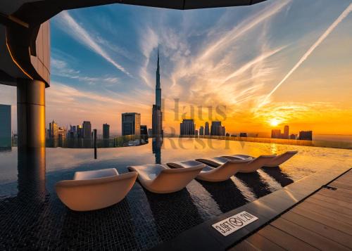 Downtown Dubai Apartamento | Paramount Midtown Hotel - Luxury Apartments & Infinity Pool with Burj Khalifa View