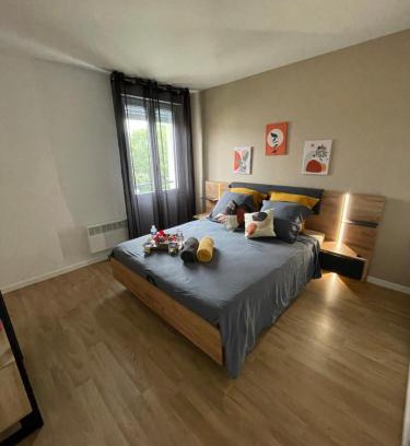 Vaires-sur-Marne Apartamento | Paris Disneyland appartement centre-ville, parking, au coeur de l'aviron