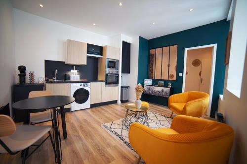 Faubourg North Apartamento | PatioNé dans Centre de Dijon